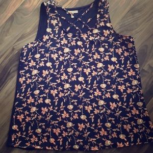 Maurices Flower Tank size Medium
